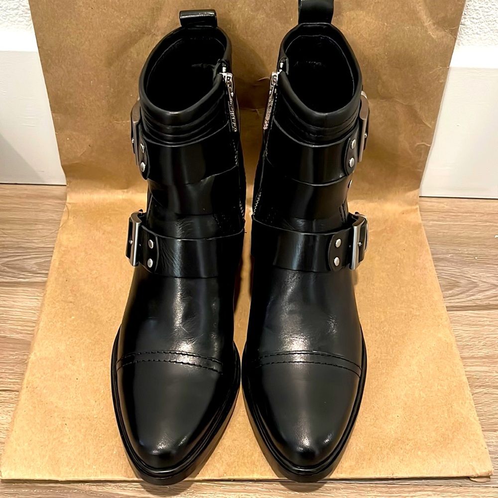 Rachel Zoe Leather Booties